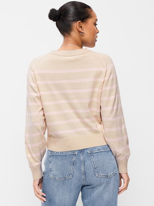 Image number 2 showing, SoSoft Cropped Crew-Neck Sweater