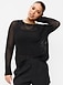 Seaside Cotton Open-Knit Raglan Sweater - image 5