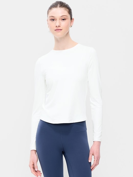 Image number 1 showing, StudioSmooth Long-Sleeve Base Layer Top