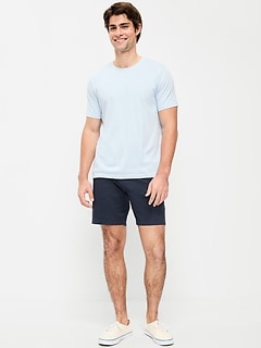 Slim Built-In Flex Rotation Chino Shorts -- 8-inch inseam