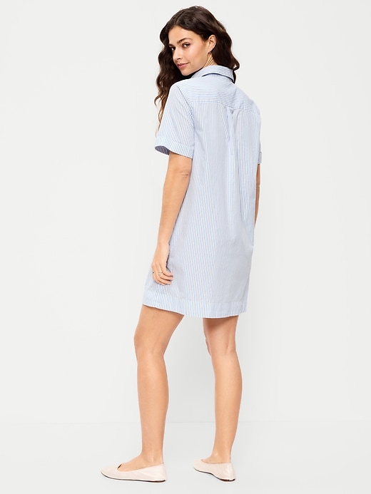 Image number 2 showing, Mini Shirt Dress