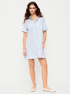 Mini Shirt Dress