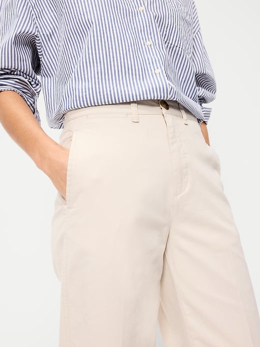 Image number 4 showing, High-Waisted OGC Chino Full Length Straight Pants