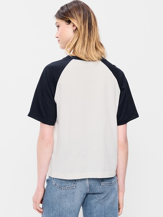 Image number 2 showing, Vintage Crew-Neck Raglan T-Shirt
