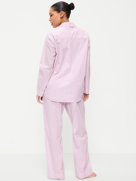 Image number 2 showing, Poplin Pajama Pant Set
