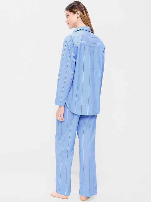 Image number 2 showing, Poplin Pajama Pant Set