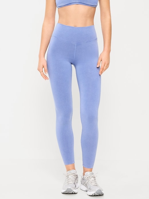 Image number 1 showing, High-Waisted PowerChill 7/8 Leggings