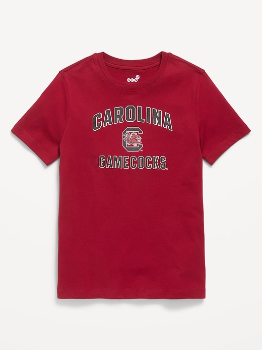 Image number 1 showing, College Graphic Gender-Neutral T-Shirt for Kids