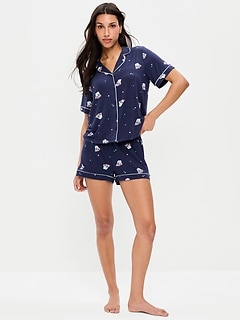 Sunday Sleep Knit Jersey Short Set