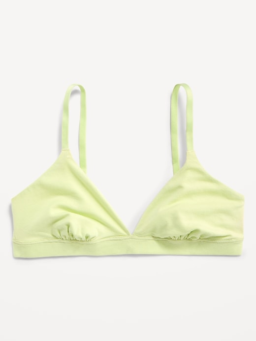 Image number 3 showing, Everyday Cotton Triangle Bralette