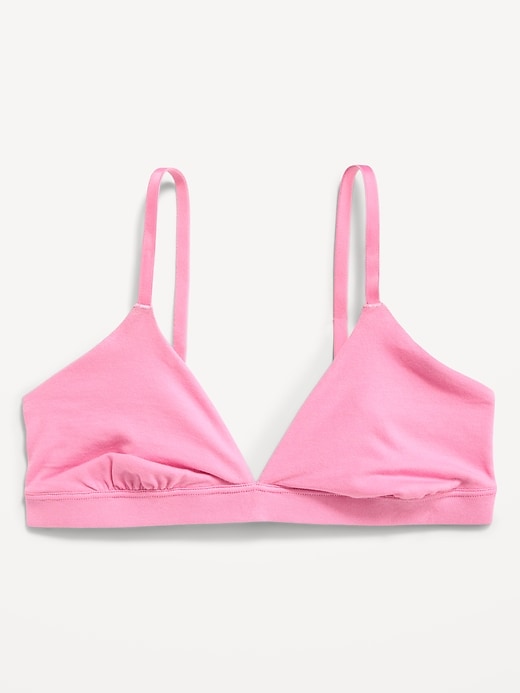 Image number 1 showing, Everyday Cotton Triangle Bralette