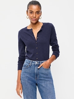 SoSoft Cropped Pointelle Cardigan