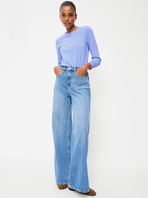 Image number 3 showing, SoSoft Lite Crew-Neck Sweater