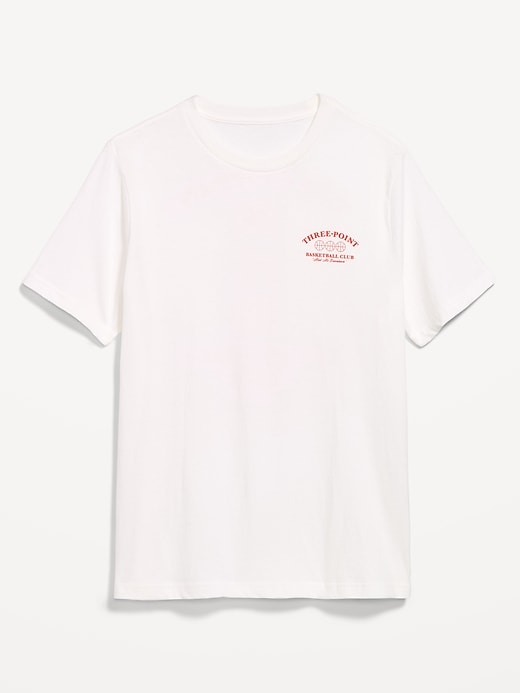 Image number 1 showing, Crew-Neck Graphic T-Shirt