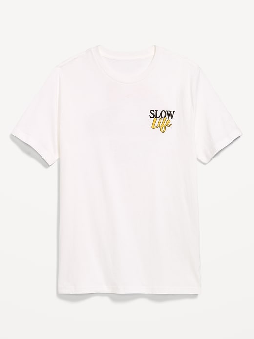 Image number 1 showing, Crew-Neck Graphic T-Shirt