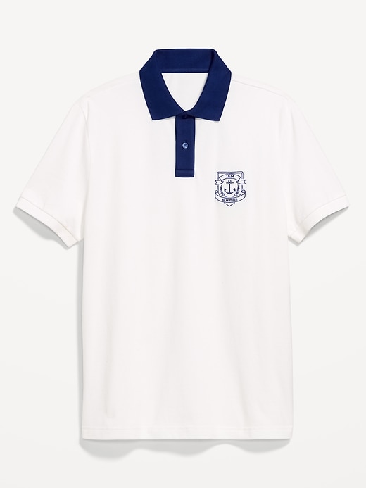 Image number 4 showing, Classic Fit Pique Graphic Polo