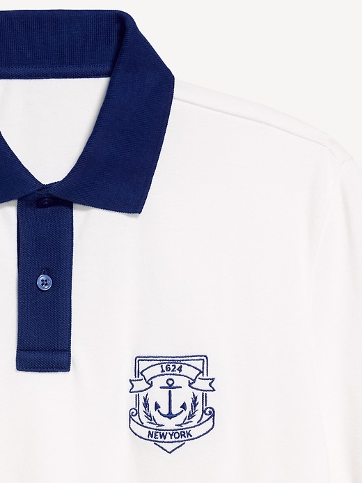 Image number 5 showing, Classic Fit Pique Graphic Polo