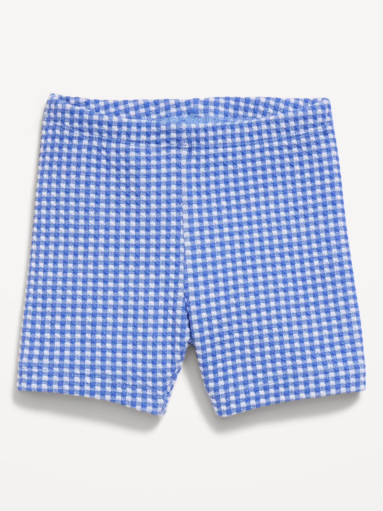 Textured Biker Shorts for Toddler Girls