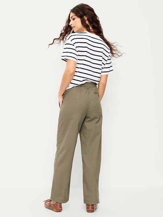 Image number 3 showing, High-Waisted OGC Chino Full Length Straight Pants