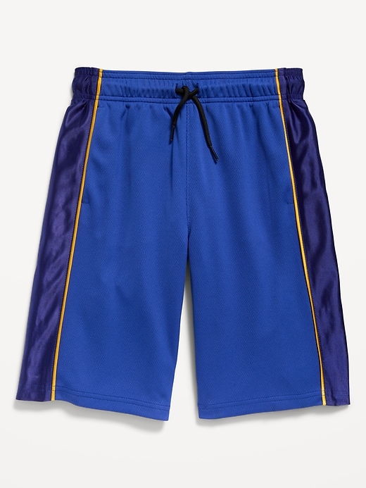 Image number 1 showing, Below Knee Baggy Mesh Basketball Shorts for Boys