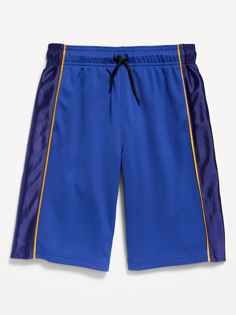 Below Knee Baggy Mesh Basketball Shorts for Boys