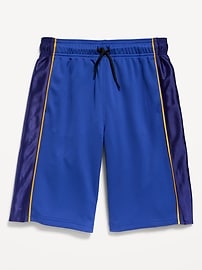 Image number 1 showing, Below Knee Baggy Mesh Basketball Shorts for Boys