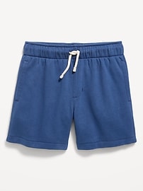 Image number 5 showing, Below Knee Fleece Jogger Shorts for Boys