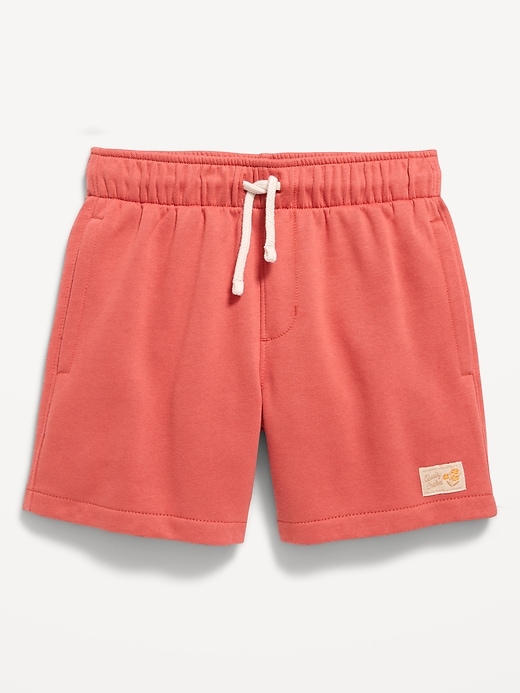 Image number 1 showing, Below Knee Fleece Jogger Shorts for Boys