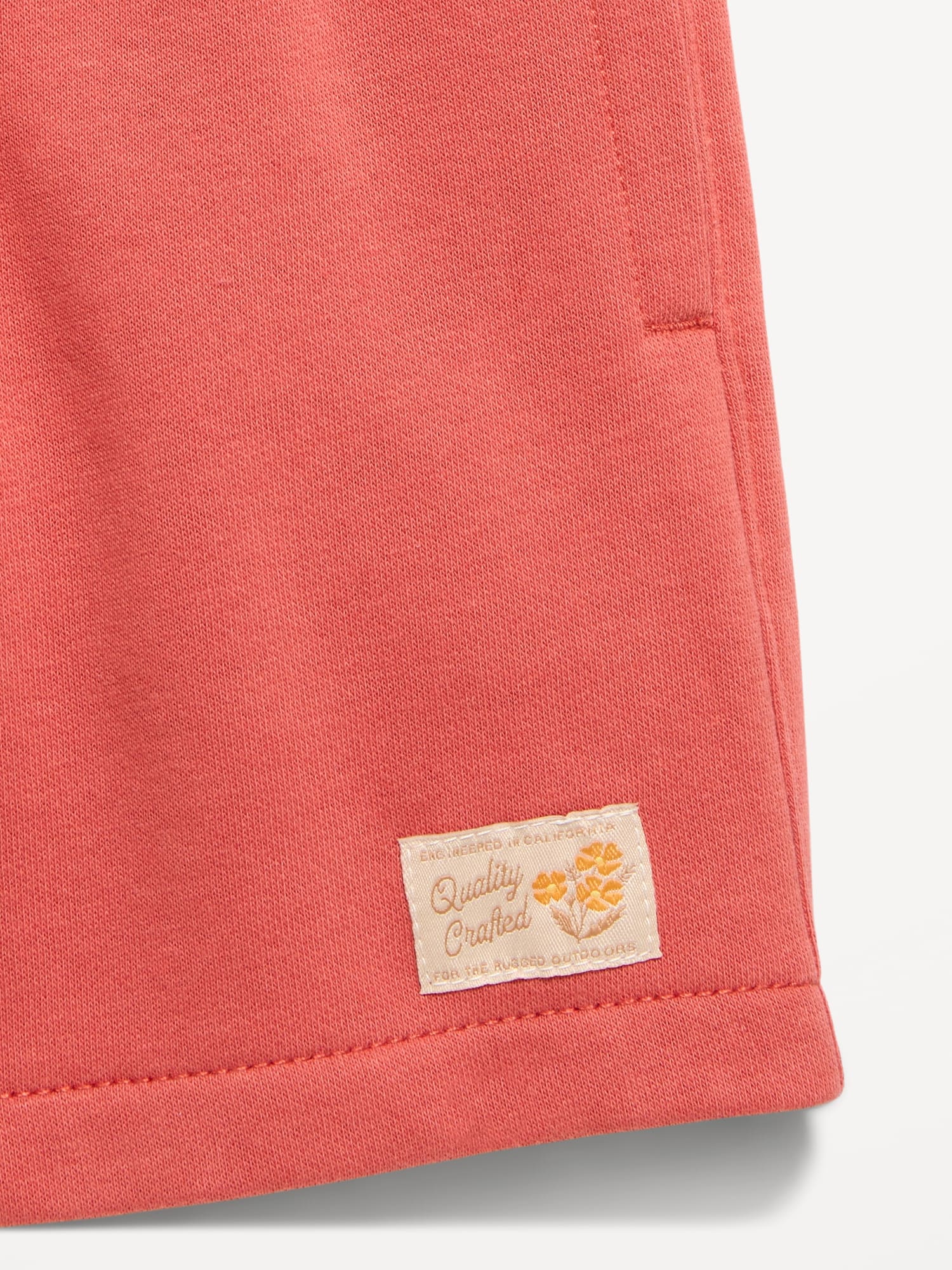 Above Knee Fleece Jogger Shorts for Boys