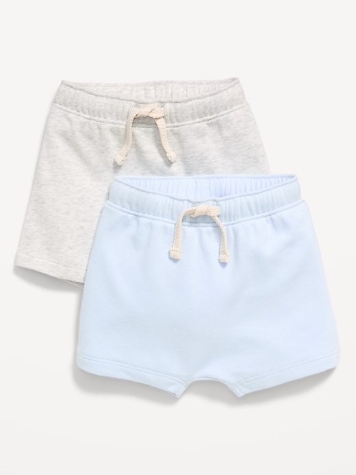 Image number 1 showing, French Terry Unisex Shorts 2-Pack for Baby