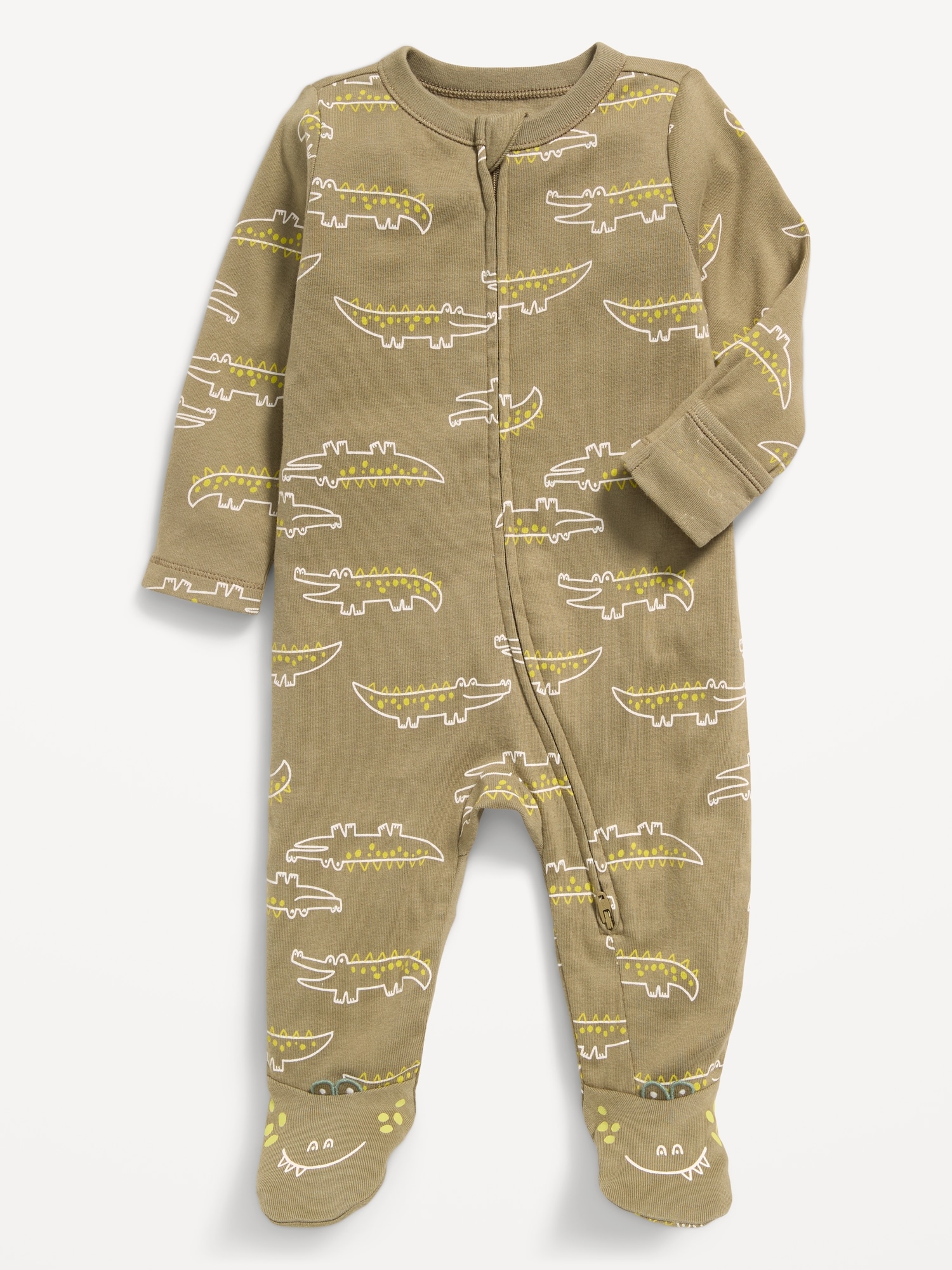 2-Way-Zip Sleep & Play Footed One-Piece for Baby