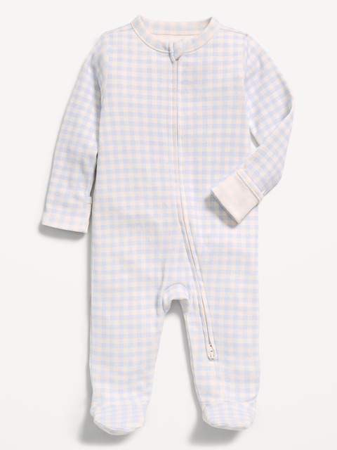 2-Way-Zip Sleep & Play Footed One-Piece for Baby