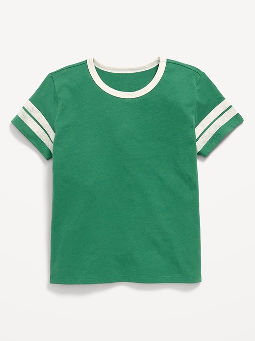 Image number 1 showing, Softest Short-Sleeve T-Shirt for Girls