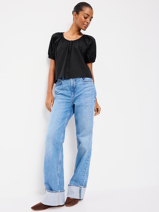 Image number 3 showing, Airy Button-Down Top