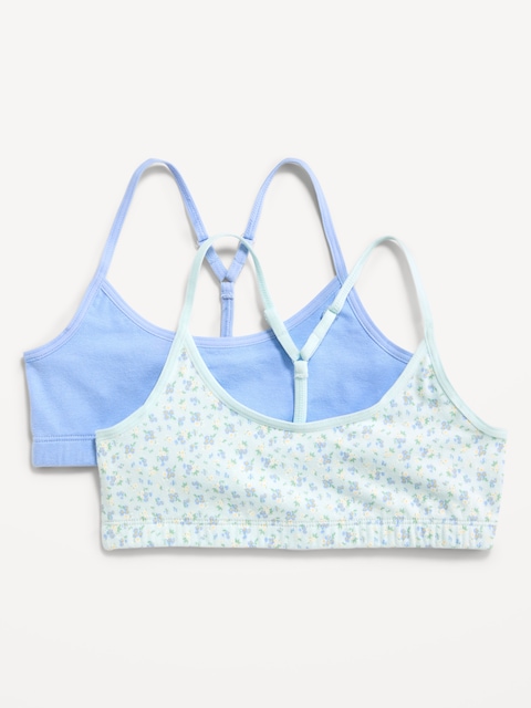 Racerback Cami Bra 2-Pack for Girls