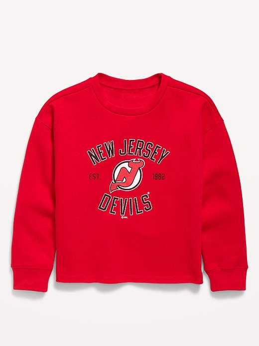 Image number 1 showing, NHL Graphic Sweatshirt for Girls