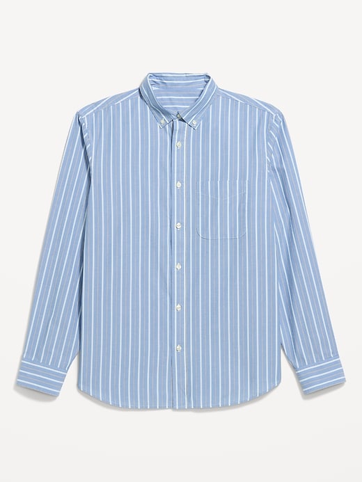 Image number 4 showing, Classic Fit Everyday Striped Poplin Shirt