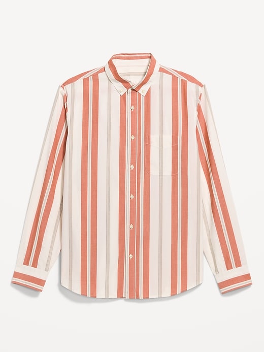 Image number 3 showing, Classic Fit Everyday Striped Poplin Shirt