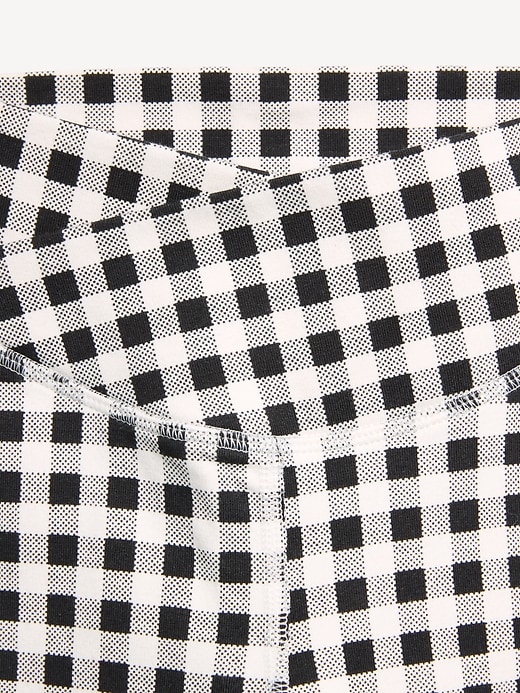 Image number 3 showing, High-Waisted PowerChill Crossover Flared Leggings for Girls