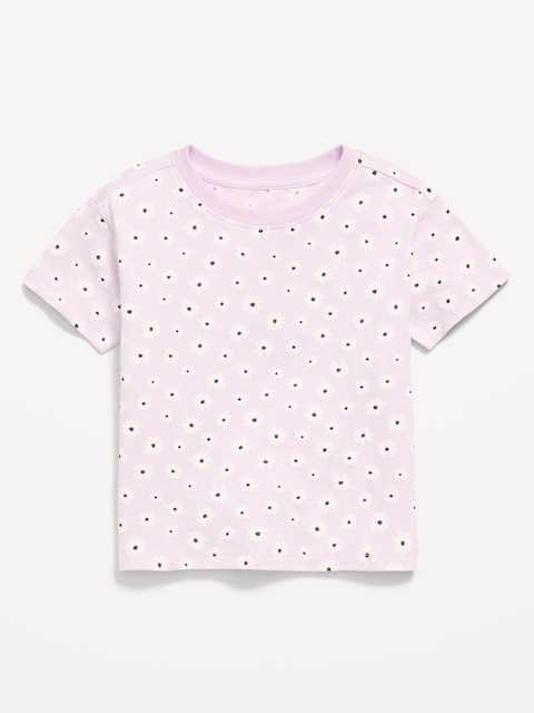 Printed Short-Sleeve T-Shirt for Toddler Girls