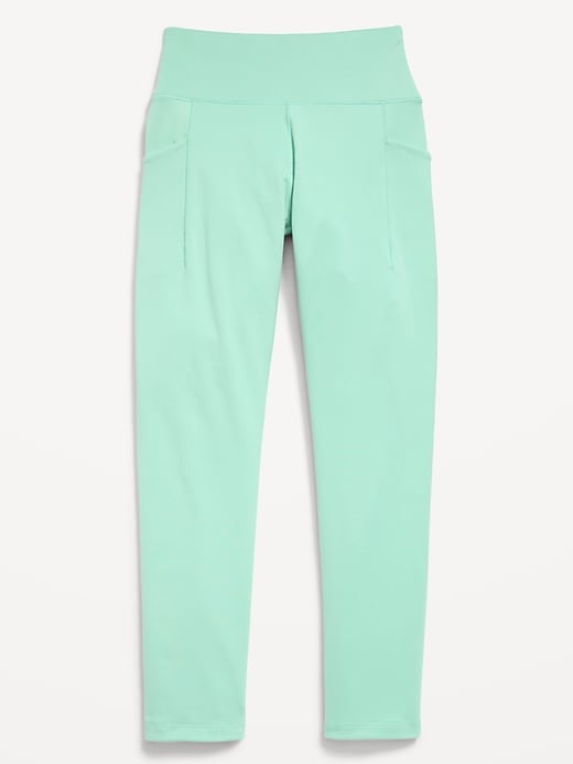 Image number 1 showing, High-Waisted StudioSmooth 7/8 Leggings for Girls