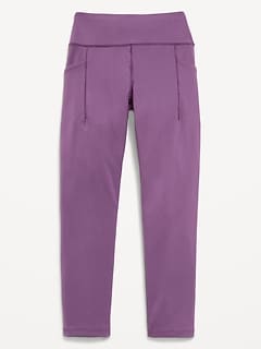 High-Waisted StudioSmooth 7/8 Leggings for Girls