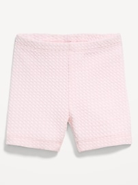 Image number 1 showing, Textured Biker Shorts for Toddler Girls