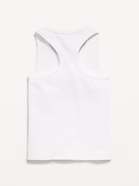 Image number 3 showing, Fitted Seamless Ribbed Racerback Performance Top for Girls