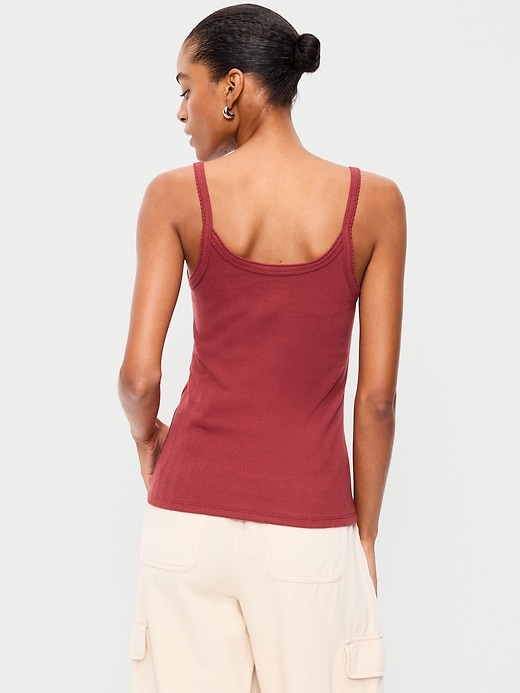 Image number 2 showing, Rib-Knit Cami Tank Top