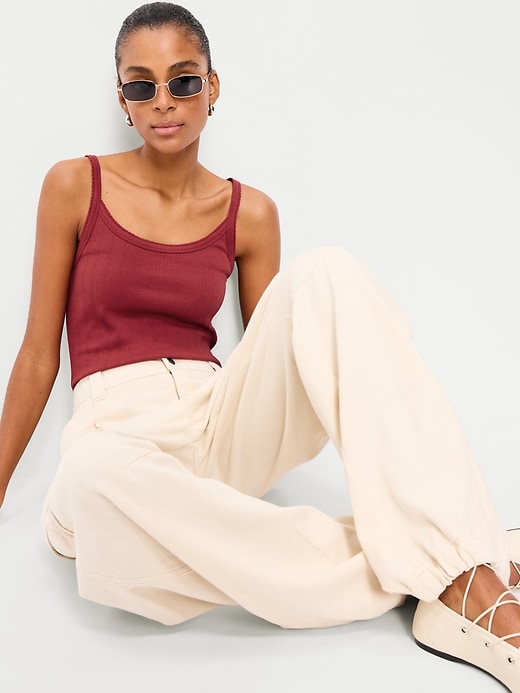 Image number 3 showing, Rib-Knit Cami Tank Top