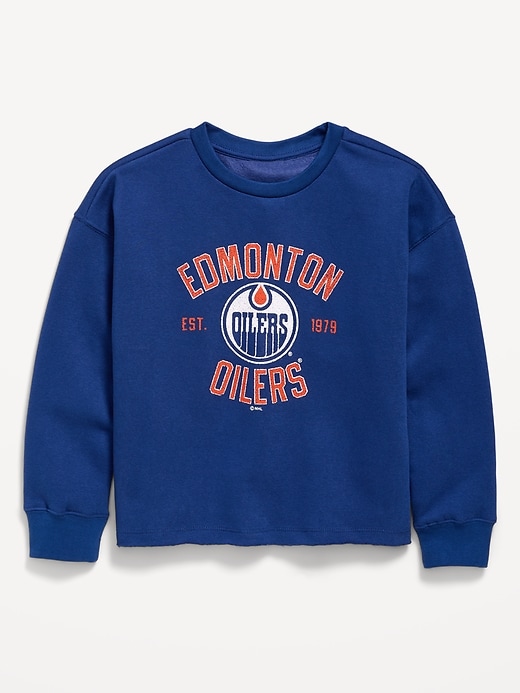 Image number 1 showing, NHL Graphic Sweatshirt for Girls