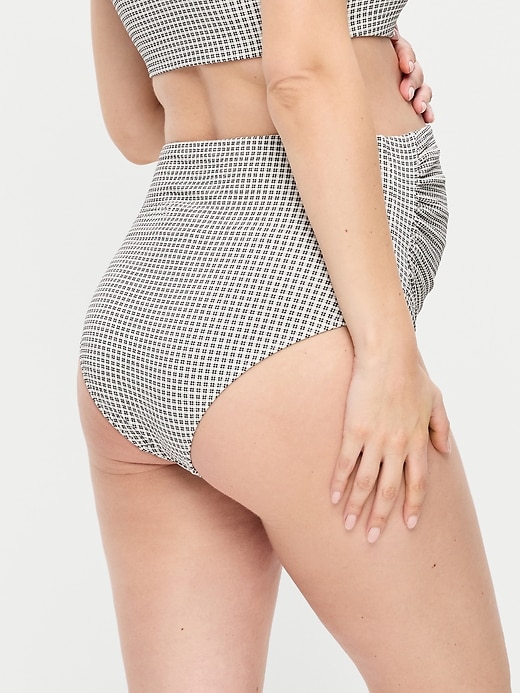 Image number 2 showing, Maternity High-Waisted Swim Bottoms