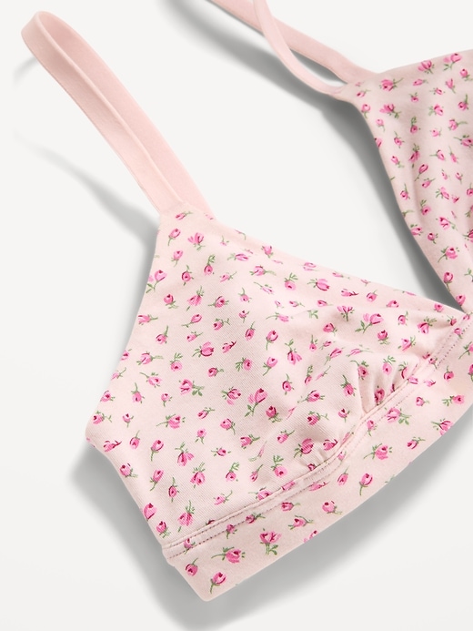 Image number 3 showing, Everyday Cotton Triangle Bralette