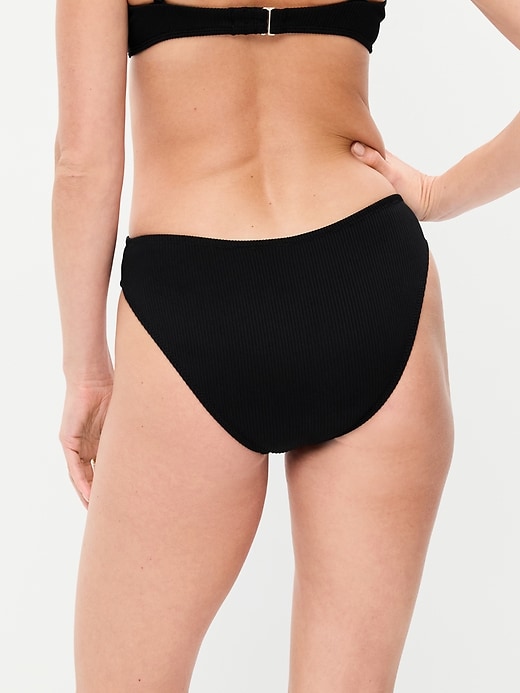 Image number 2 showing, Mid-Rise Bikini Swim Bottoms